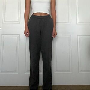 Champion Grey High Waisted Sweatpants